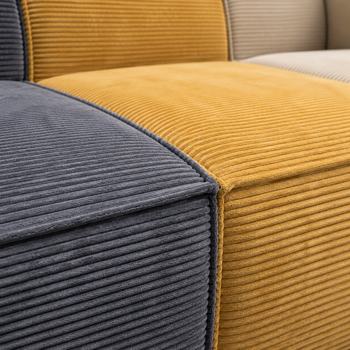 Tofu Block A Modular Cloud Sofa upholstery texture detail
