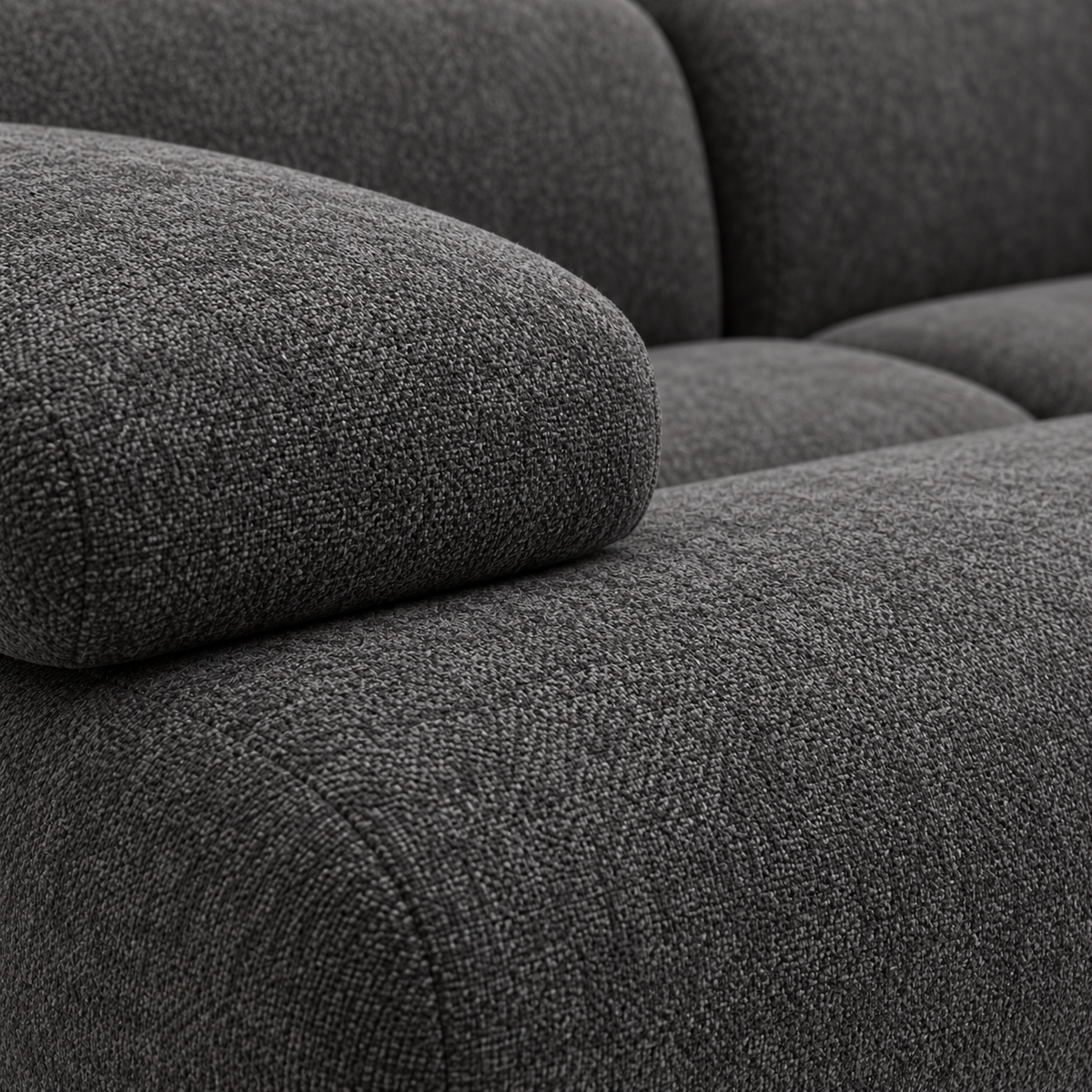 Bamboo Joint Cloud Sofa upholstery texture detail
