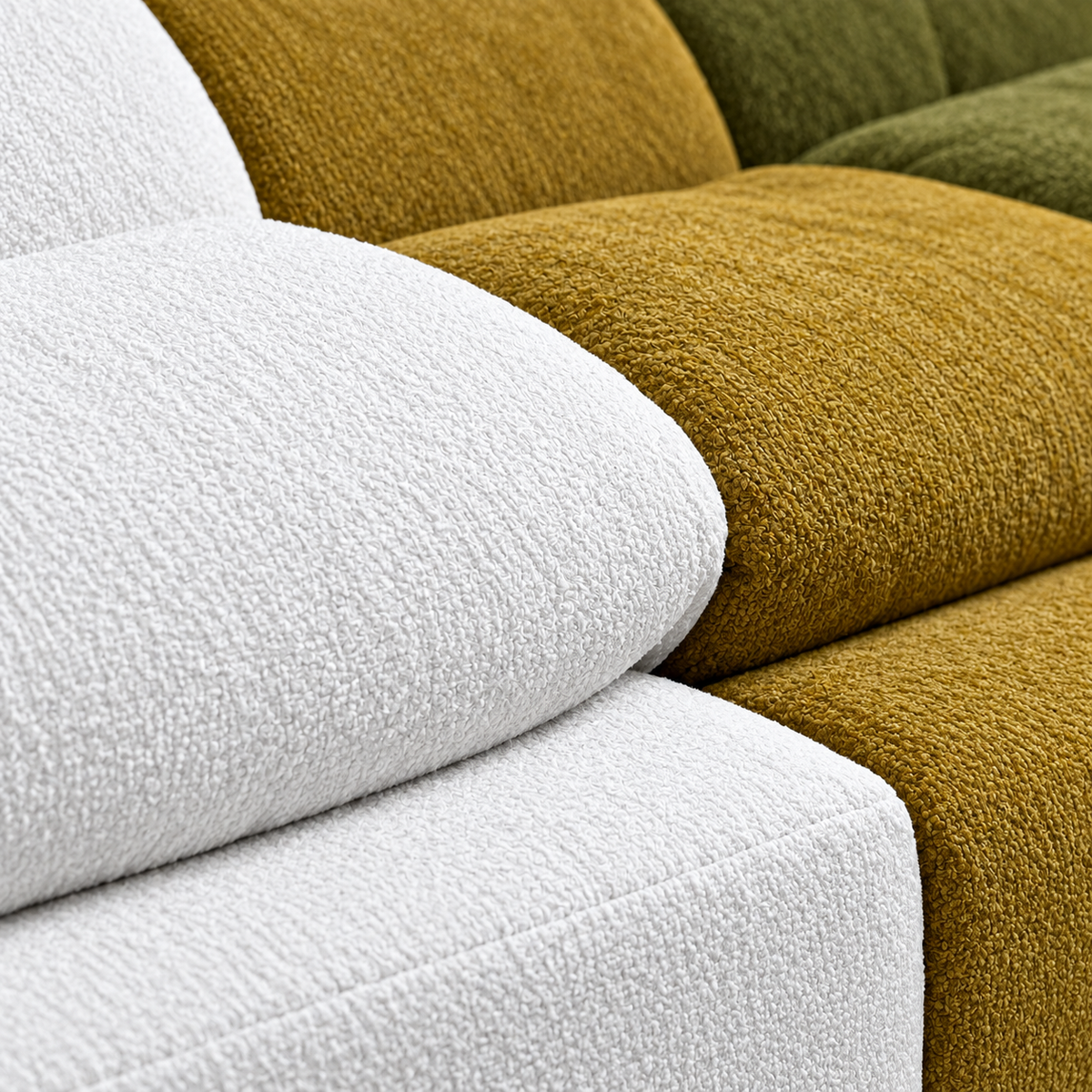 Cloud Chaise Cloud Chair upholstery and seam detail