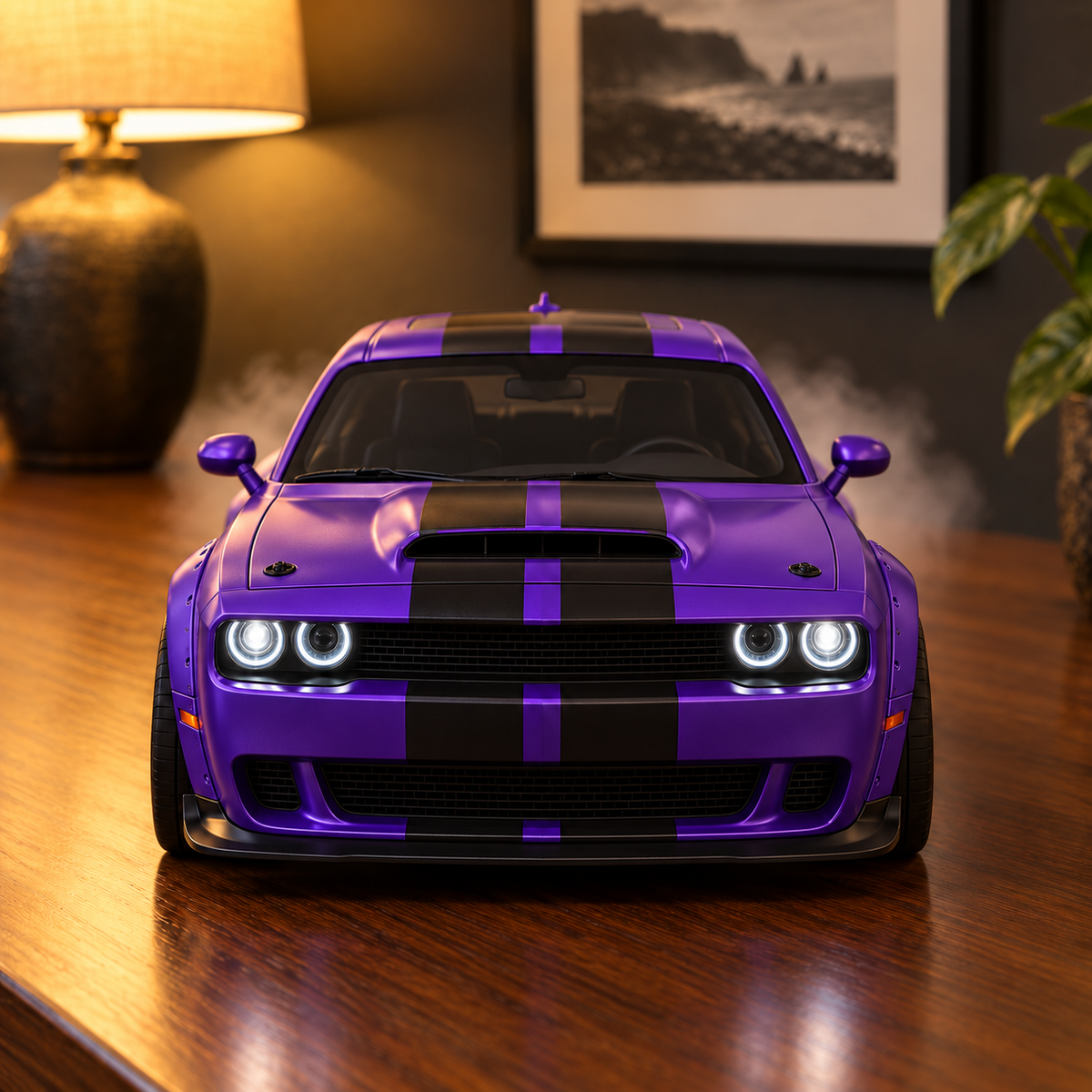 Purple Hellcat - front view