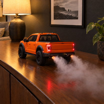 Orange Raptor - rear view