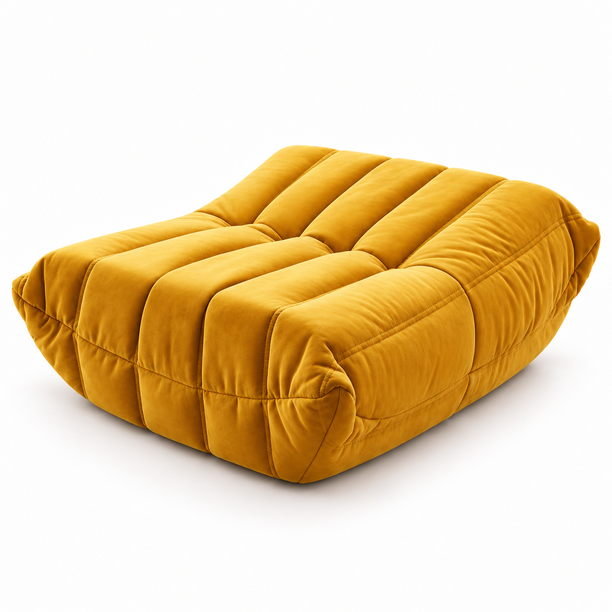 Caterpillar Modular Cloud Sofa front three-quarter studio view