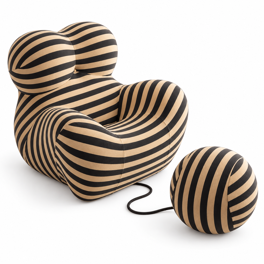 CXACXC™ Cocoon Lounge Cloud Sofa on white background