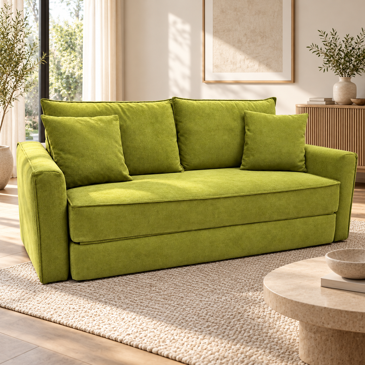 Mousse Cloud Sofa in a contemporary living room