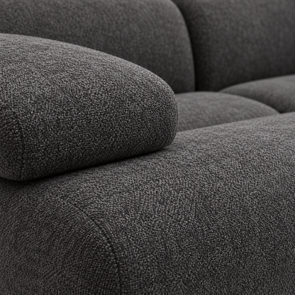 Bamboo Joint Cloud Sofa upholstery texture detail