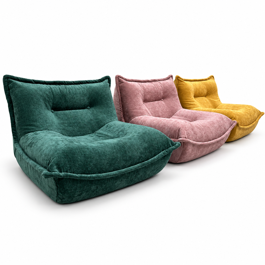 CXACXC™ Dumpling Cloud Chair on white background