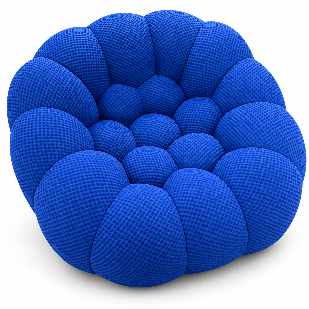 CXACXC™ Football Round Cloud Chair on white background