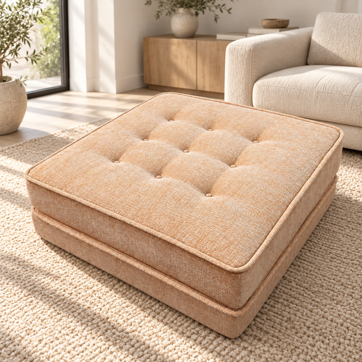 Mahjong Modular Cloud Sofa in a contemporary living room