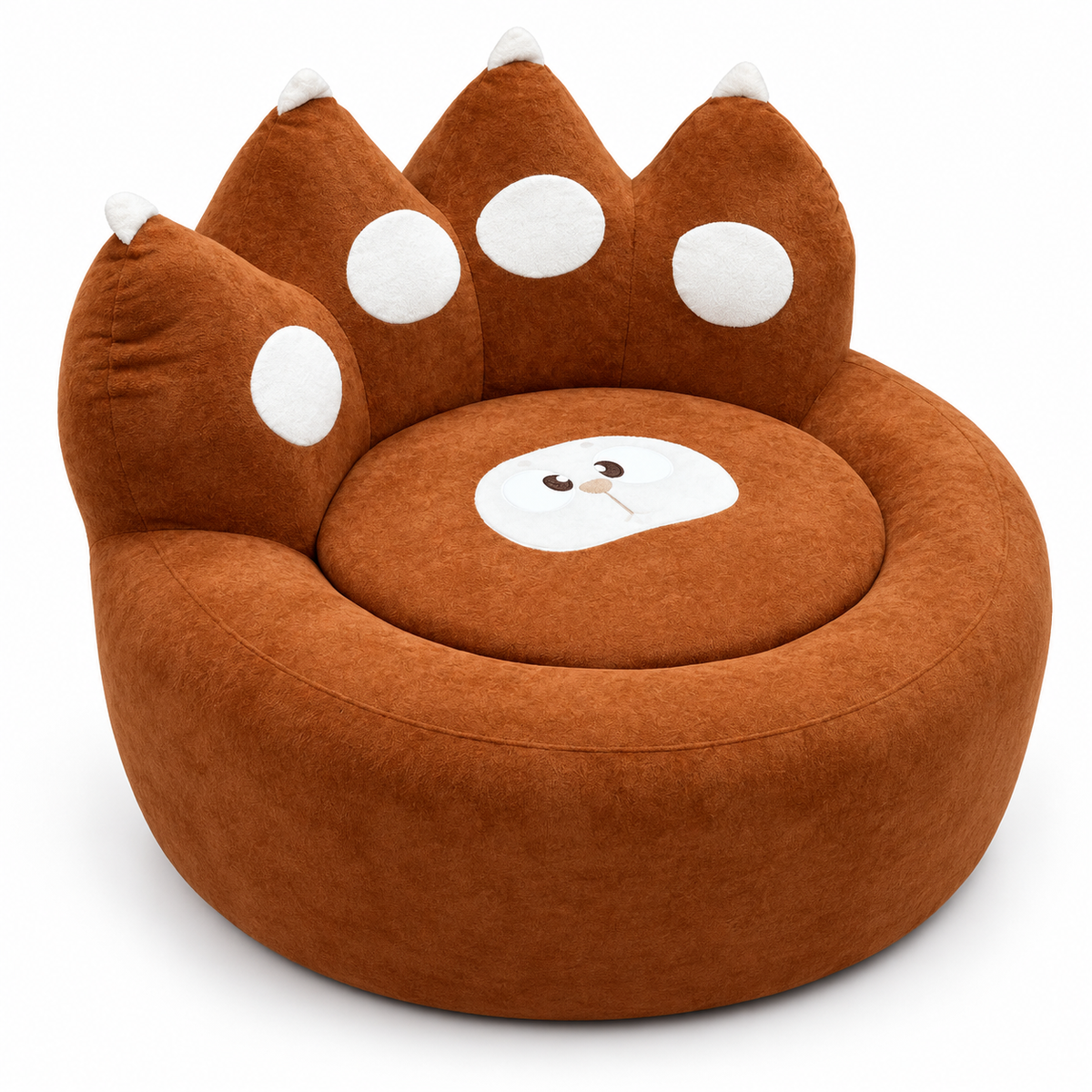 CXACXC™ Queen Paw Cloud Chair on white background