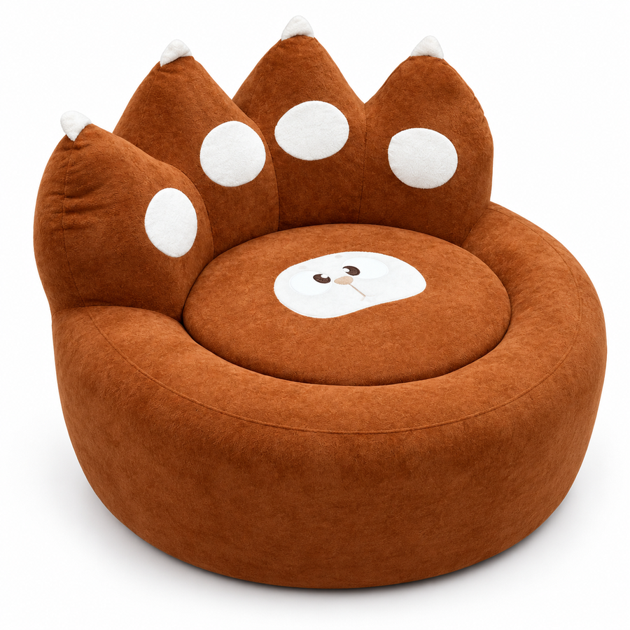 CXACXC™ Queen Paw Cloud Chair on white background