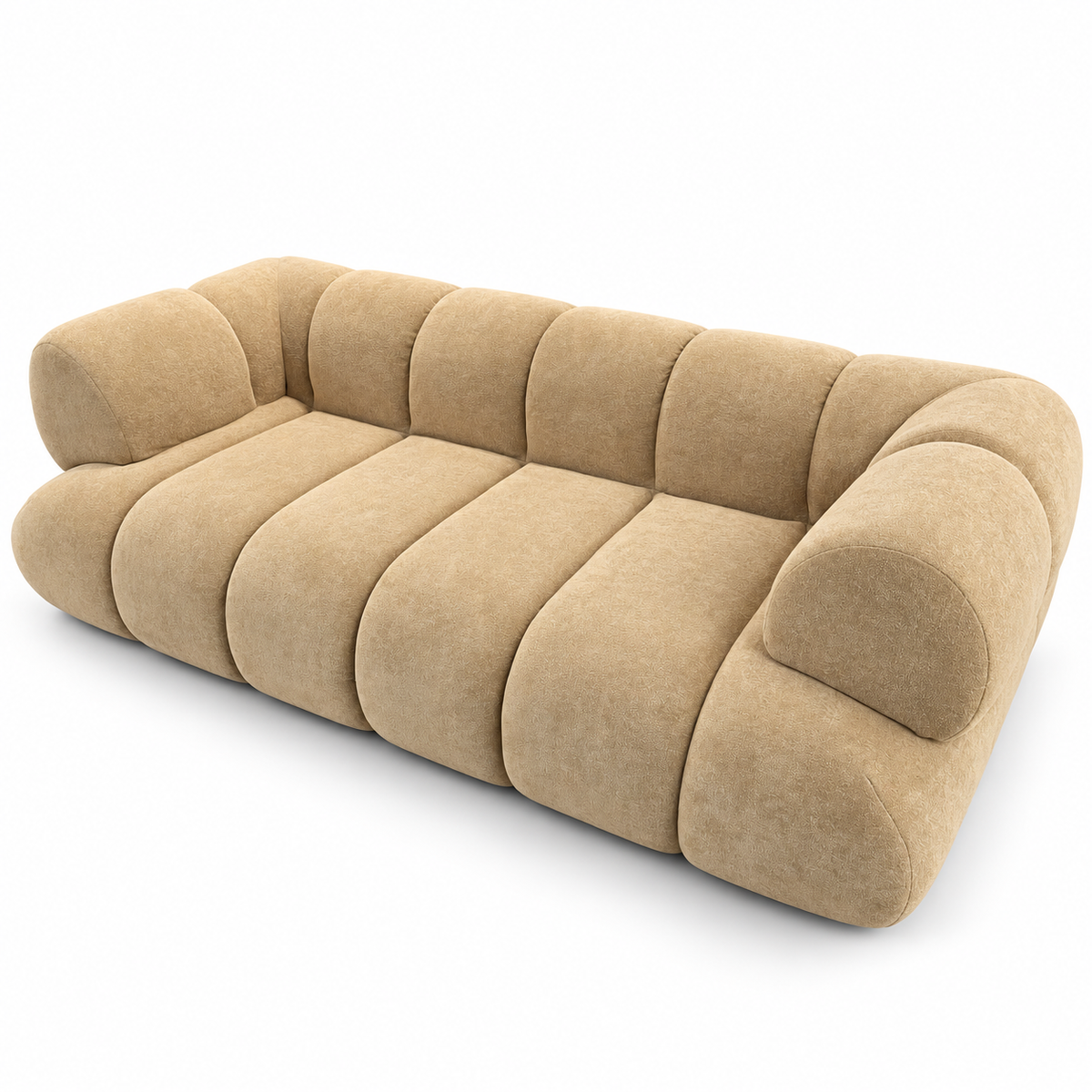 CXACXC™ Offset Channel Cloud Sofa on white background
