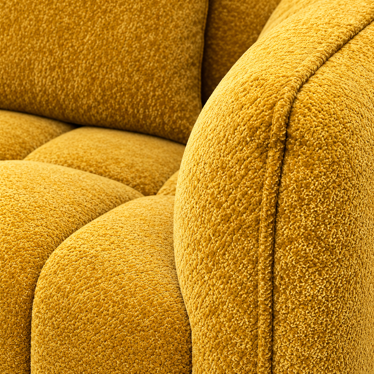 Muscle Channel Cloud Sofa upholstery texture detail