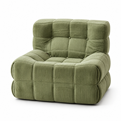CXACXC™ Waffle Tufted Cloud Chair on white background
