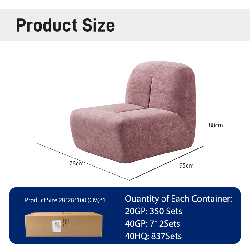 CXACXC Empress Corner Cloud Chair product view 2