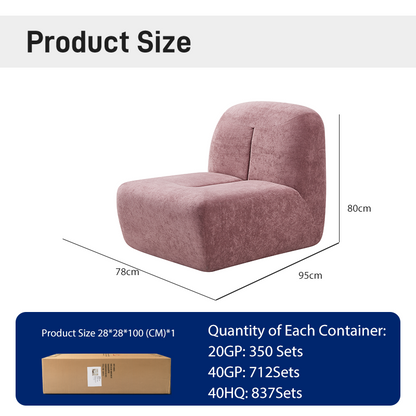 CXACXC Empress Corner Cloud Chair product view 2