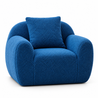 CXACXC™ Minimalist Leisure Cloud Chair on white background