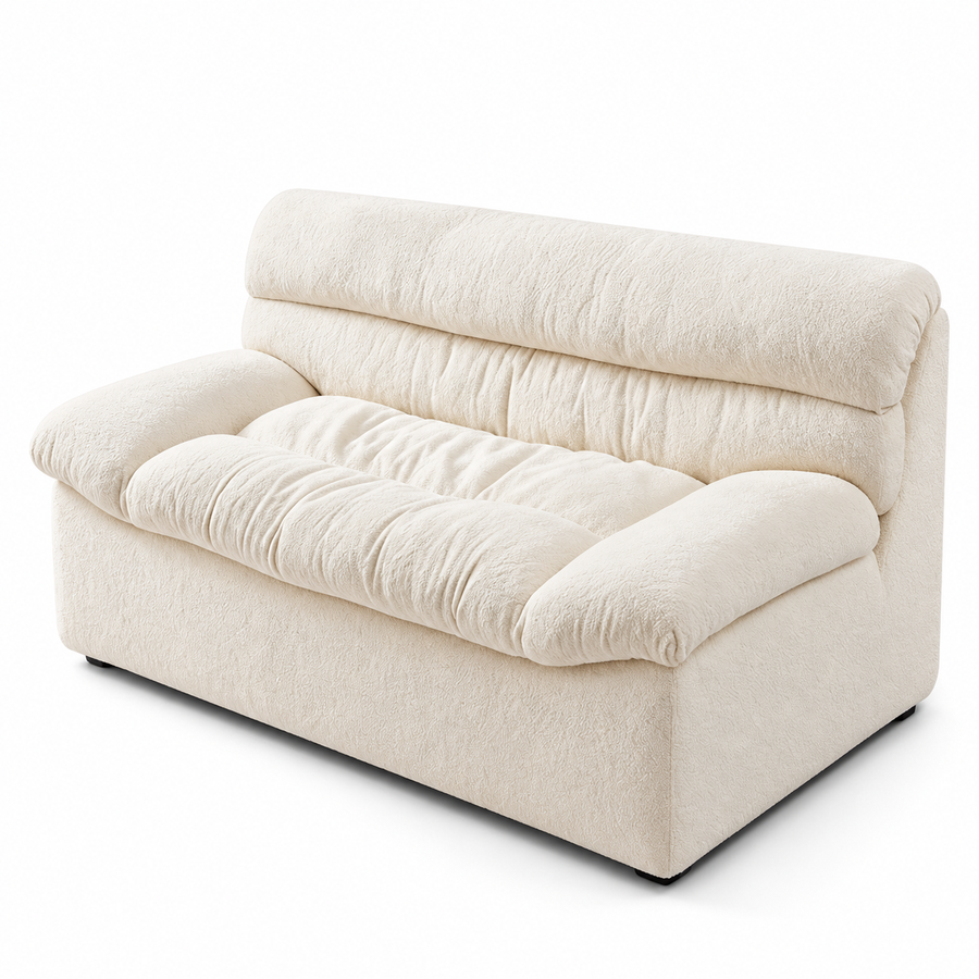 CXACXC™ Green Chesterfield Cloud Sofa on white background