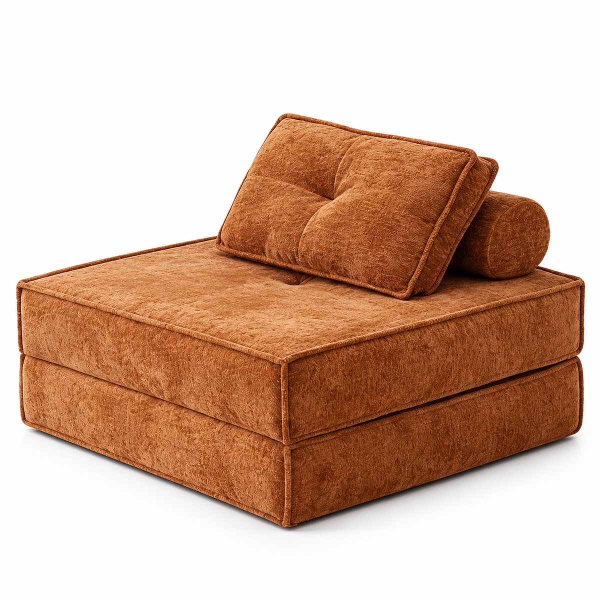 CXACXC™ Foldable Cloud Sofa Bed on white background