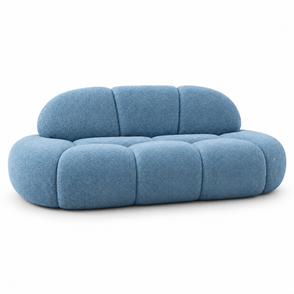 CXACXC™ Curved 3-Seater Cloud Sofa on white background