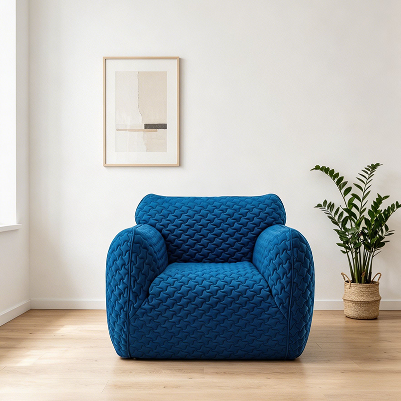 CXACXC Blue Wave Cloud Chair product view 3