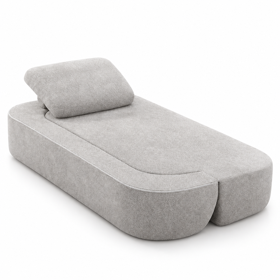 CXACXC™ Convertible Foam Cloud Sofa Bed on white background