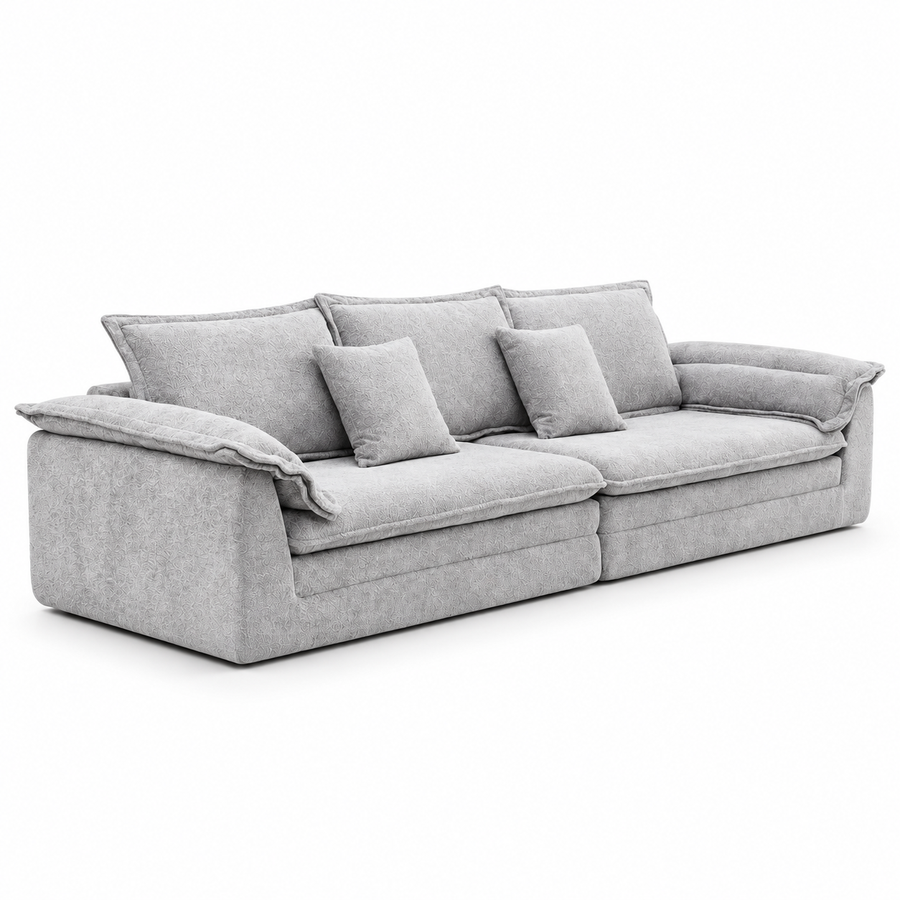 CXACXC™ Deep-Seat 4-Seater Cloud Sofa on white background