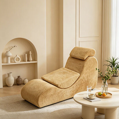 CXACXC S-Curve Chaise Cloud Sofa product view 2
