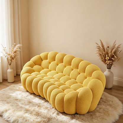 CXACXC™ Curved Bubble 3-Seater Cloud Sofa product view 3