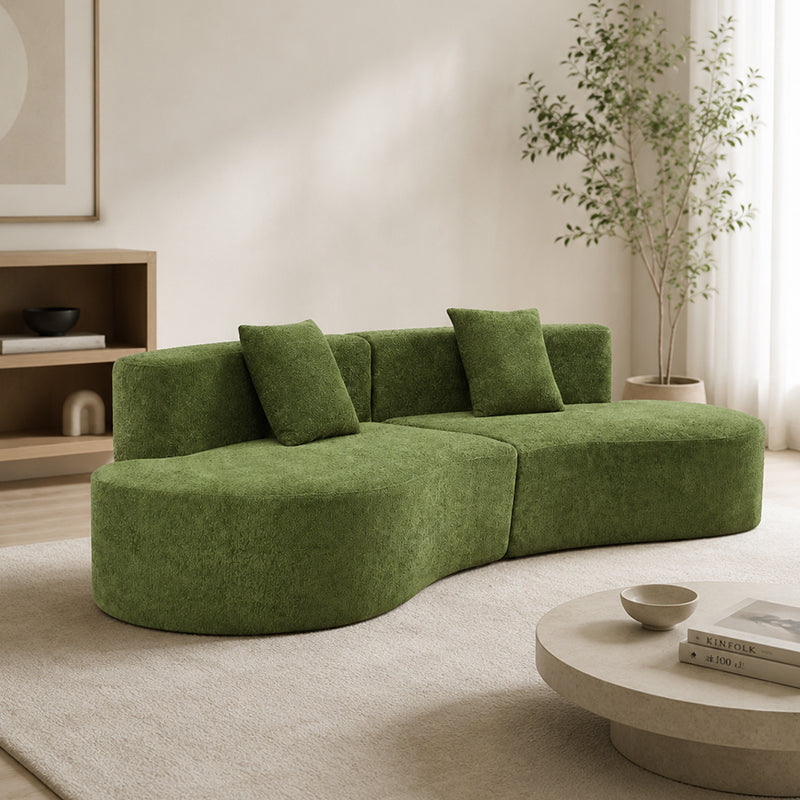 CXACXC™ Curved 3-Seater Cloud Sofa product view 2