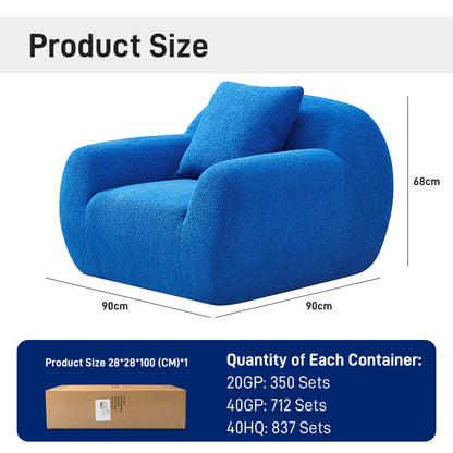 CXACXC™ Minimalist Leisure Cloud Chair product view 1