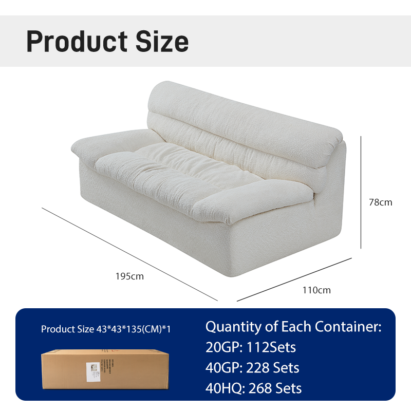 CXACXC™ Green Chesterfield Cloud Sofa product view 1