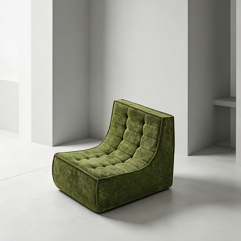 CXACXC™ Green Armless Cloud Chair product view 2