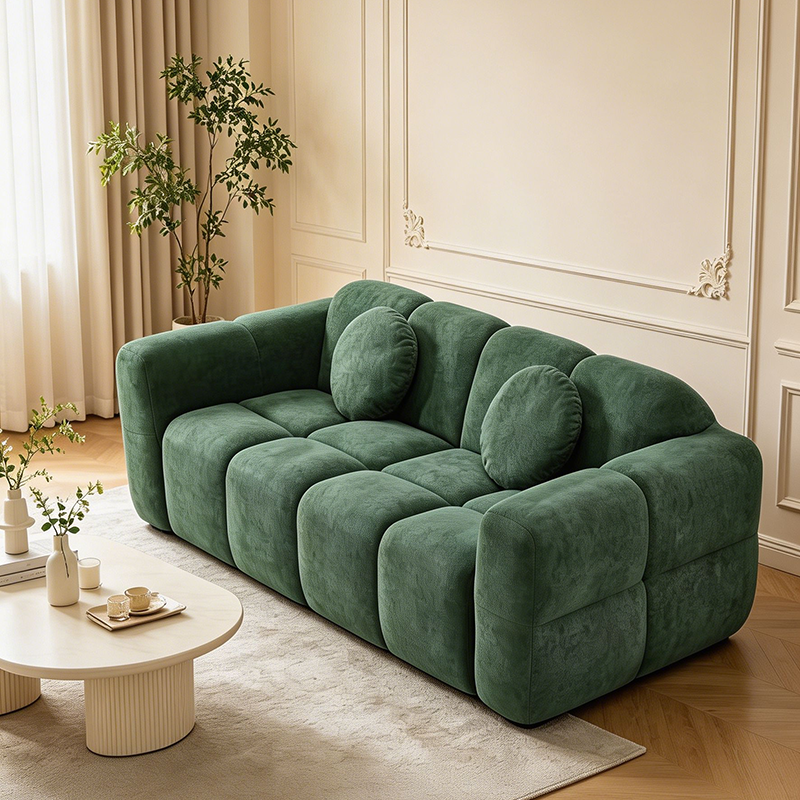 CXACXC™ Green Modular Pillow Cloud Sofa product view 2