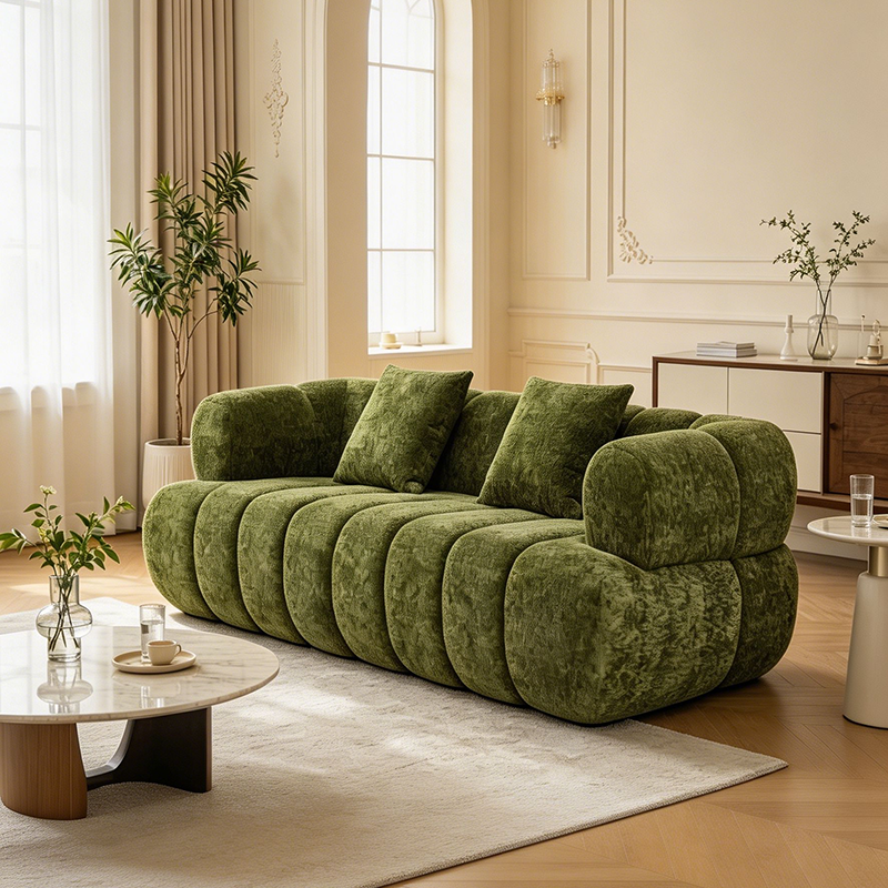CXACXC™ Green Puffer Modular Cloud Sofa product view 3