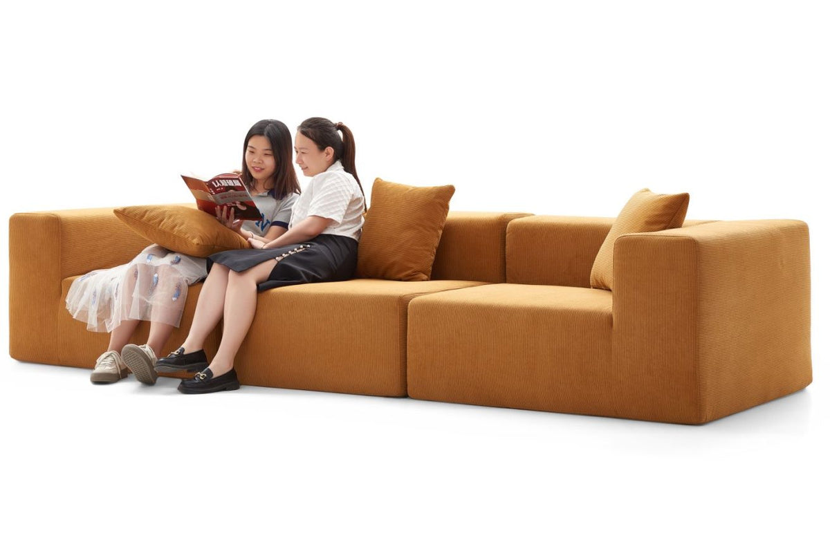 CXACXC™ Black Bull Low-Back Cloud Sofa product view 2