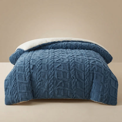 Thick Shearling Winter Blanket